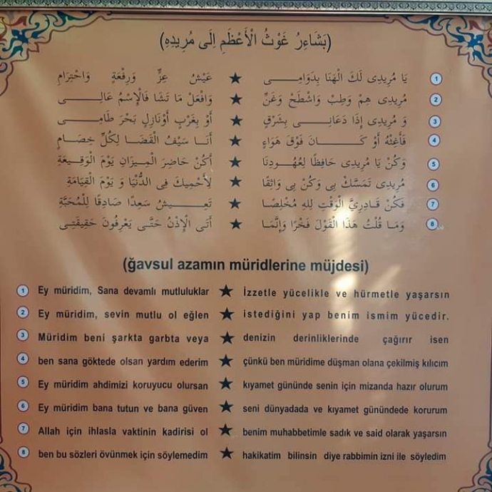 menzilcilerin paylaştığı gavs ın şirk dolu müjdesi