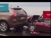 volvo ya arkadan çarpan şahin in hali / #1320355