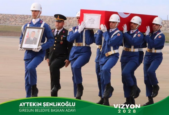 akp li adayın şehidi seçim malzemesi yapması