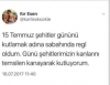 15 temmuz şehitler gününde regl oldum