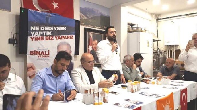 kızılay ın binali yıldırım a destek vermesi
