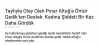 ömür gedik in pınar altuğ a destek çıkması / #1829328