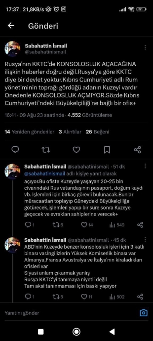 rusya nın kktc yi tanıması