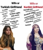 türk kızı vs kürt kızı