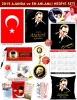 atatürk baskılı bardak kalem falan satmak / #1803046