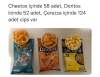 cheetos doritos ve çerezza nn içindeki cips sayısı / #2221287