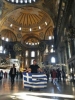 ayasofya da yunan bayrağı açan turist / #1847249