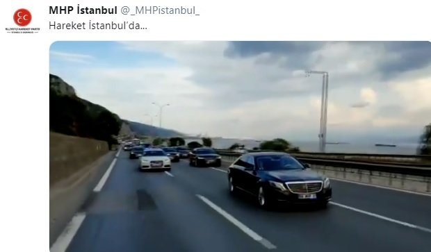devlet bahçeli nin ankara ya geri dönüş videosu