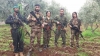 taze soğan ile kamuflaj yapan ypg li kürt / #1643256