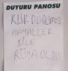 duyuru panosu olarak uludağ sözlük / #2140843