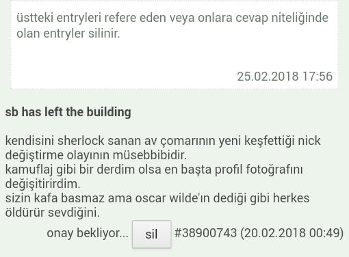 pm atamadığından nickaltında rahatsız eden yetkili