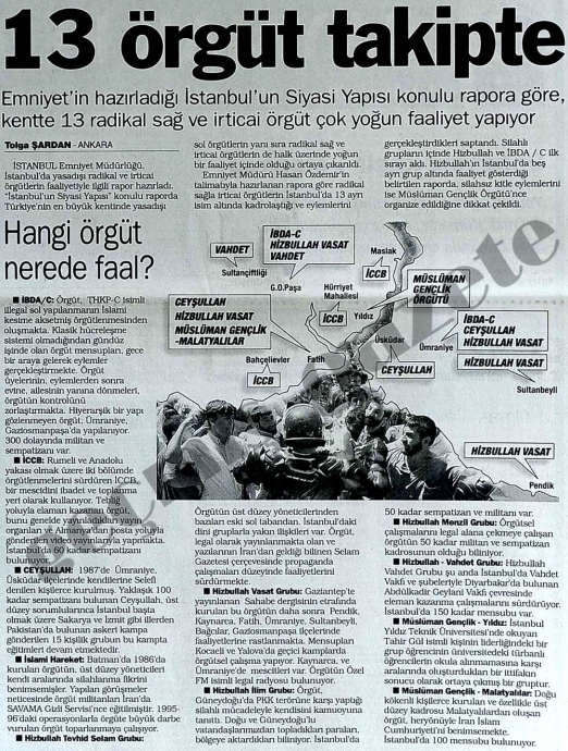 diyanet in hazırladığı menzil tarikatı raporu