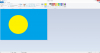 ms paint ile bayrak yapmak