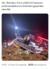 esrar yüklü kamyonun karakol önünde devrilmesi / #2318421