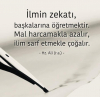 ilim sarf etmekle çoğalır