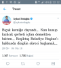 beşiktaş belediye başkanının görevden alınması