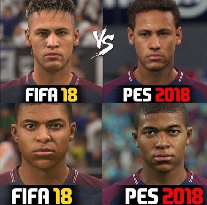 Pes 18 Vs Fifa 18 Pes 18 Vs Fifa 18
