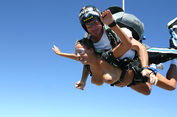 Hot Nude Skydiving And Sex.