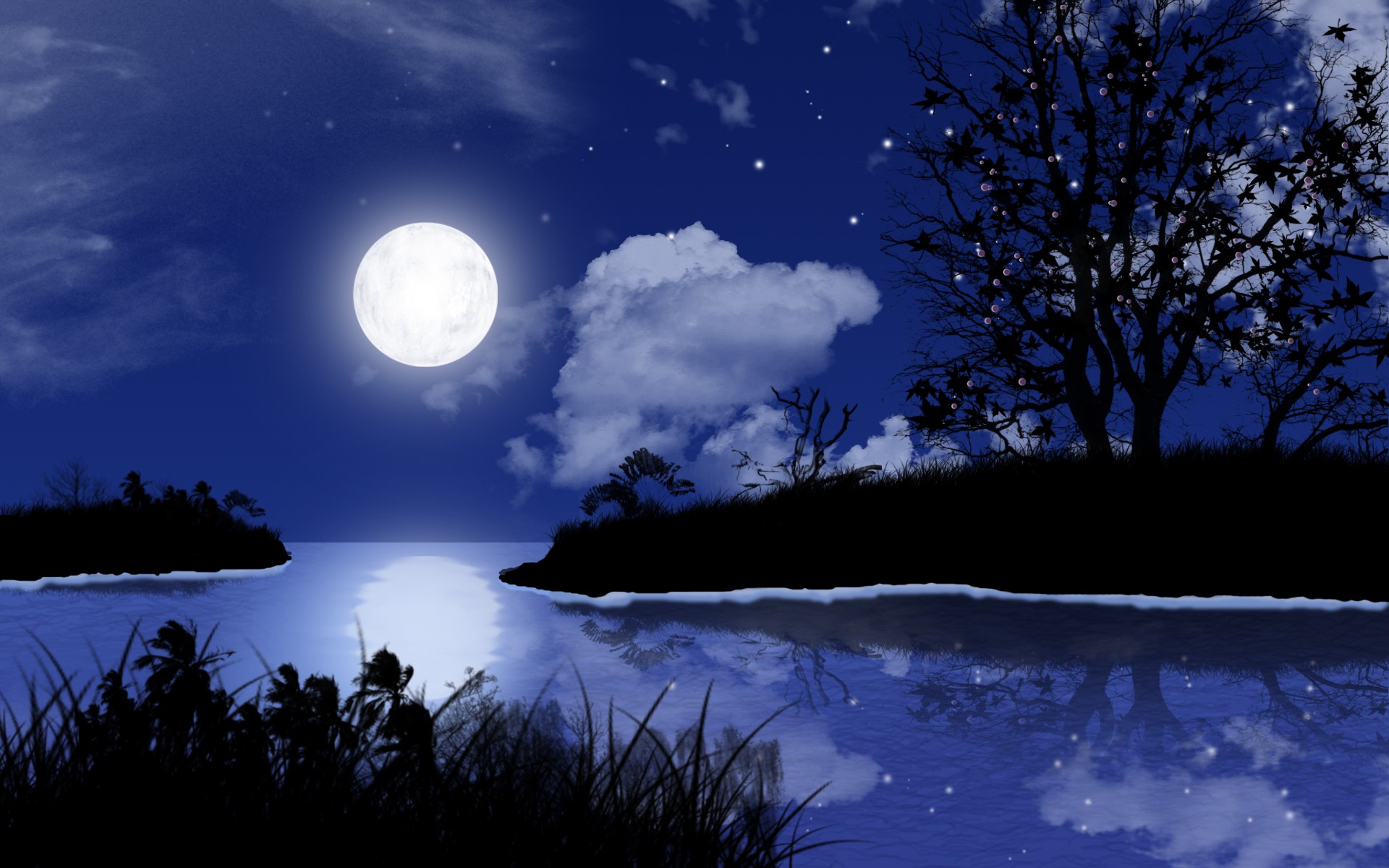 Лунный свет днем. Лунная ночь. Красивые ночные пейзажи. Пейзаж с луной. Светлая ночь.