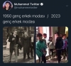 1950 genç erkek modası vs 2023 genç erkek modası / #2343068