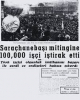 31 aralık 1961 saraçhane işçi mitingi