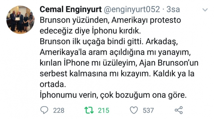kırdığı iphone u geri isteyen mhp li vekil