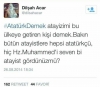 hz muhammed i seven bir atayist gördünüz mü / #1552286