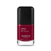 kiko smart nail lacquer oje 13 ruby red