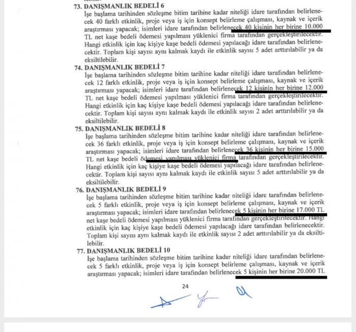 ibb nin etkinlik danışmanına 20000 tl maaş vermesi