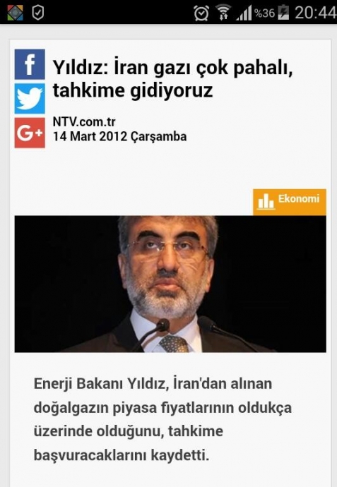 gazı daha pahalı almak için ambargo delmek