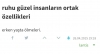 ruhu güzel insanların ortak özellikleri / #1481608