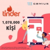 türkiye de 1 milyon kişi tinder ile sevgili arıyor / #1947350