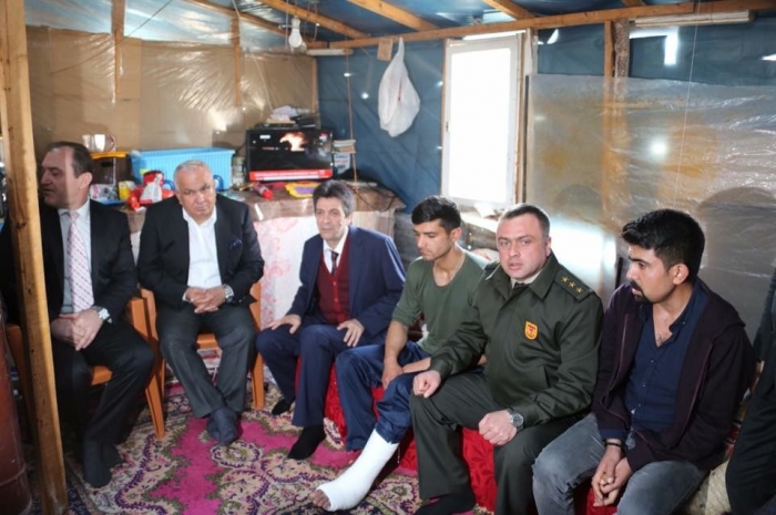 çadırda yaşayan afrin gazisi