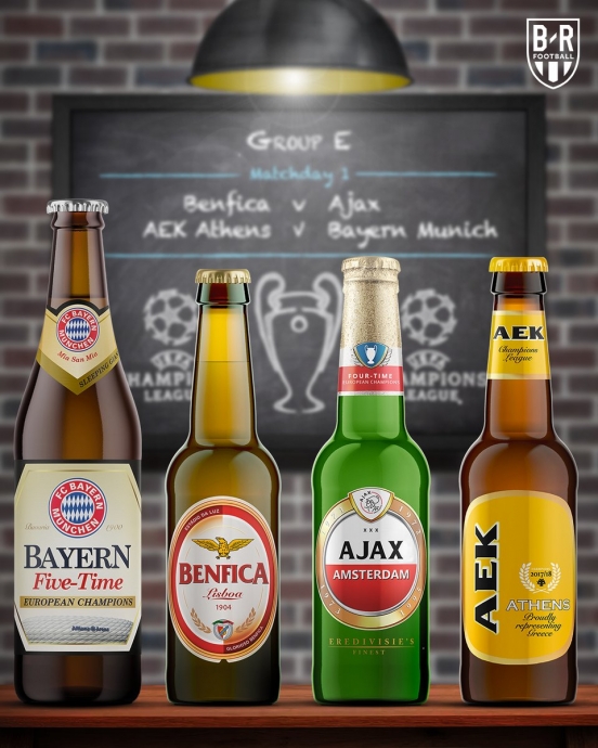 ucl gruplarına göre ülkelerin biraları
