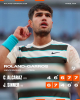 8 haziran sinner vs alcaraz tenis maçı