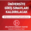 üniversite giriş sınavları kaldırılacak / #1692168