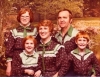 1970 lerde çekilen ilginç aile fotoğrafı