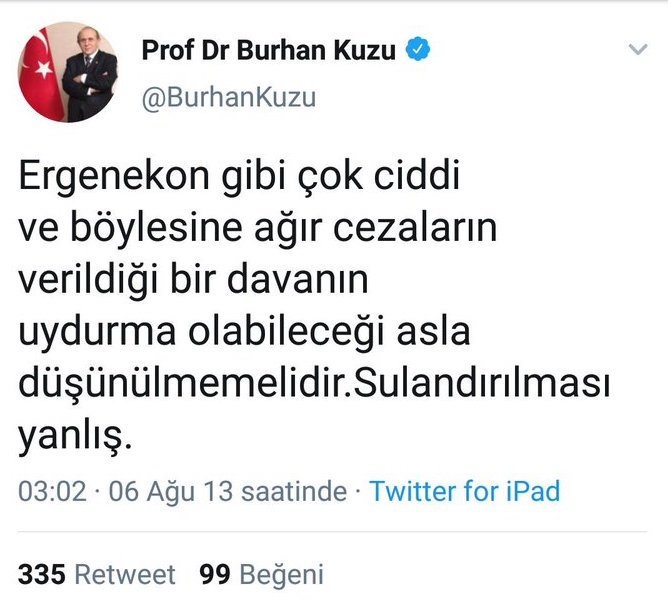 burhan kuzu ve donald trump ın ruh ikizi olması
